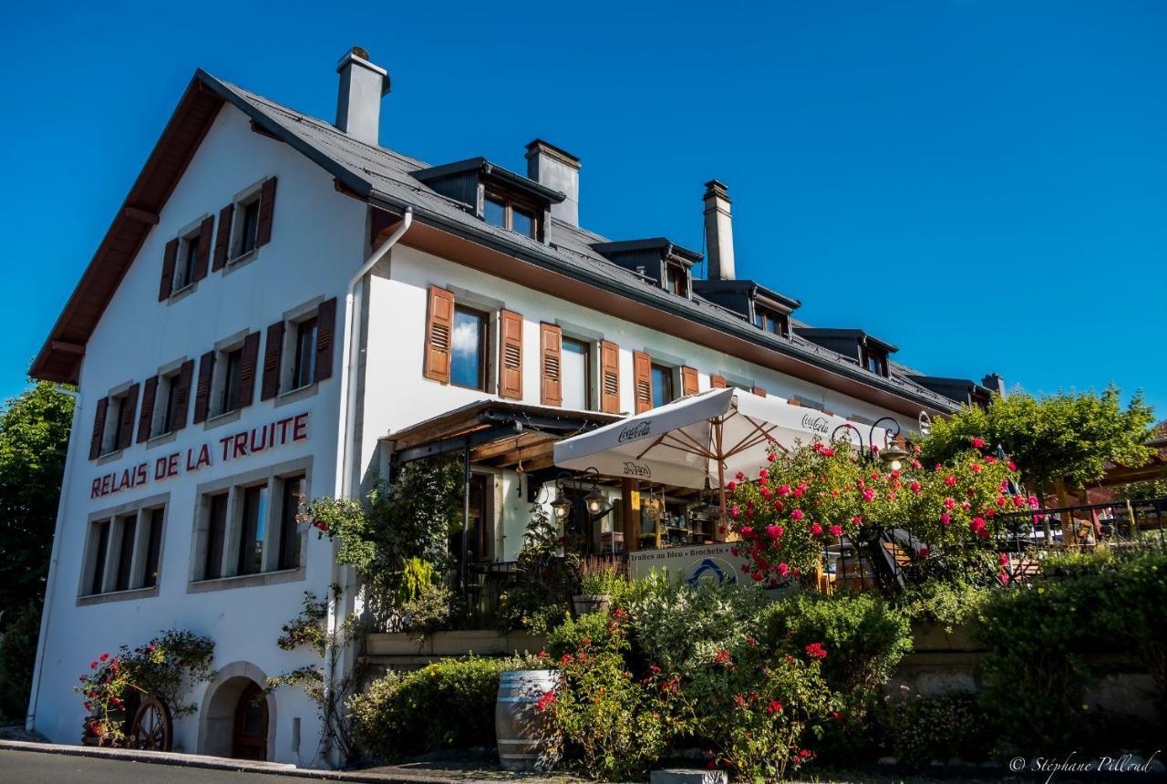 Hôtel de la Truite Le Pont Exterior foto